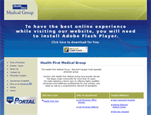 Tablet Screenshot of healthfirstmedicalgroup.org